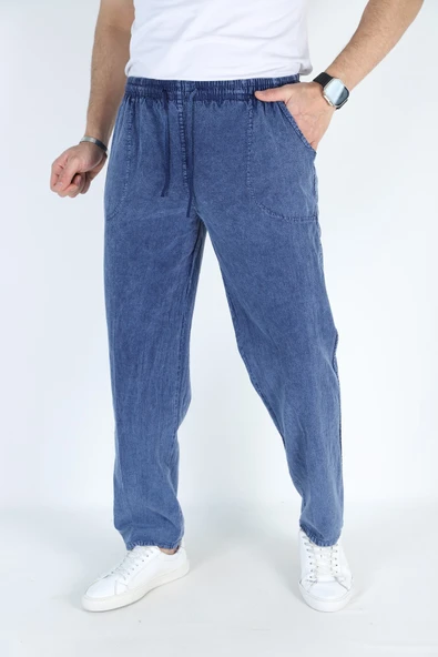 Toprak Erkek Hambez Lastikli Rahat Kalıp Pamuk Eşofman Alt Pantalon ürün görseli 1