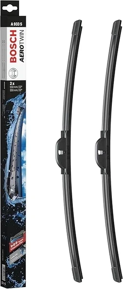 Bosch Aerotwin Silecek Seti [550/550 mm] A933S ürün görseli 1