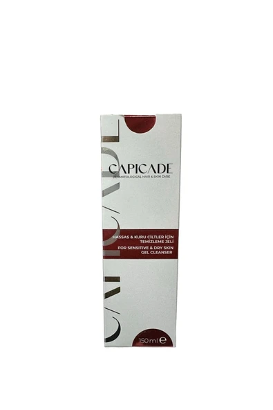 Capicade Hassas ve Kuru Ciltler İçin Temizleme Jeli 150 ml ürün görseli 1