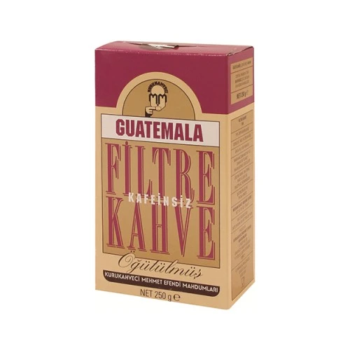 GUATEMALA FİLTRE KAFEİNSİZ KAHVE 250 GR ürün görseli 1
