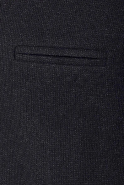 Polo Yaka Regular Kalıp Desenli Triko - Resim 2