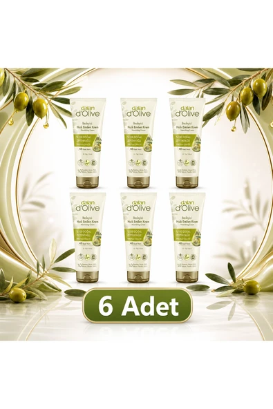 Dalan %100 Doğal Zeytinyağlı Tüp Krem 250 ml - 6 Adet ürün görseli 1