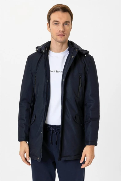 Lacivert Slim Dolum Mont - Resim 2