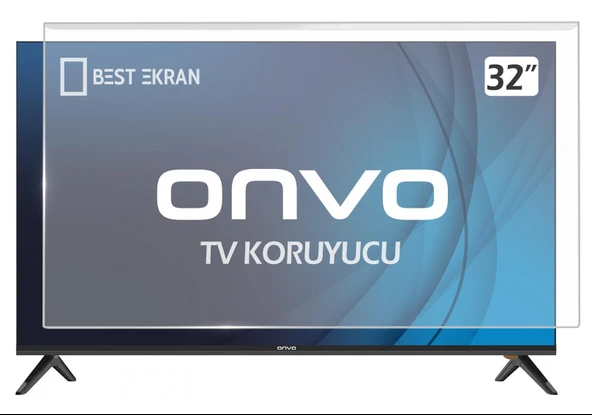 Onvo 32VQ80F2HA Tv Ekran Koruyucu - Onvo 32" inç 82 Ekran Qled WhaleOS LED TV Koruyucu ürün görseli 1
