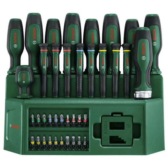 Bosch 39 Parçalı Karışık Tornavida Seti 1600A02Z9L ürün görseli 1