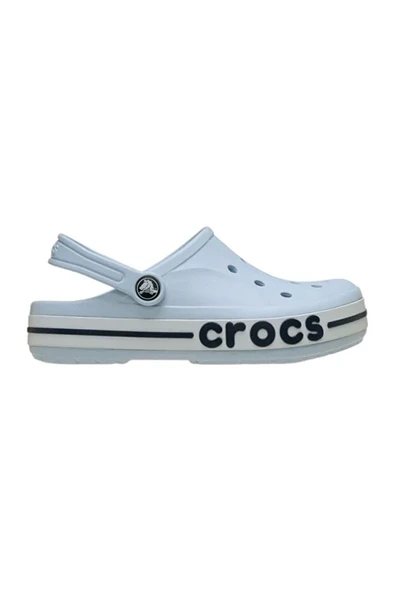CROCS BAYABAND CLOG AÇIK GRİ-SİYAH YAZILI ürün görseli 1