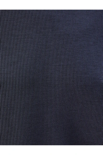 Basic Sweatshirt Uzun Kollu Bisiklet Yaka - Resim 12