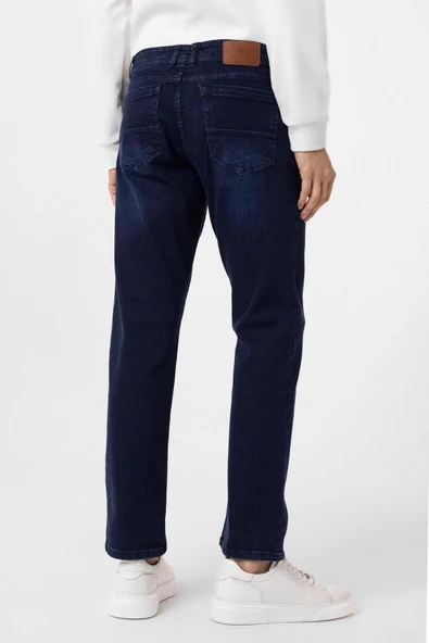 Regular Kalıp Denim Pantolon - Resim 5