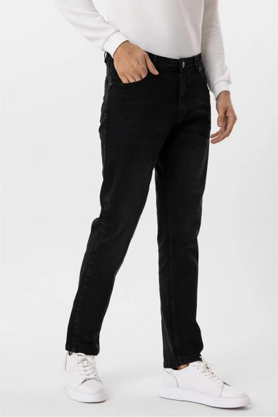 Regular Kalıp Denim Pantolon - Resim 2