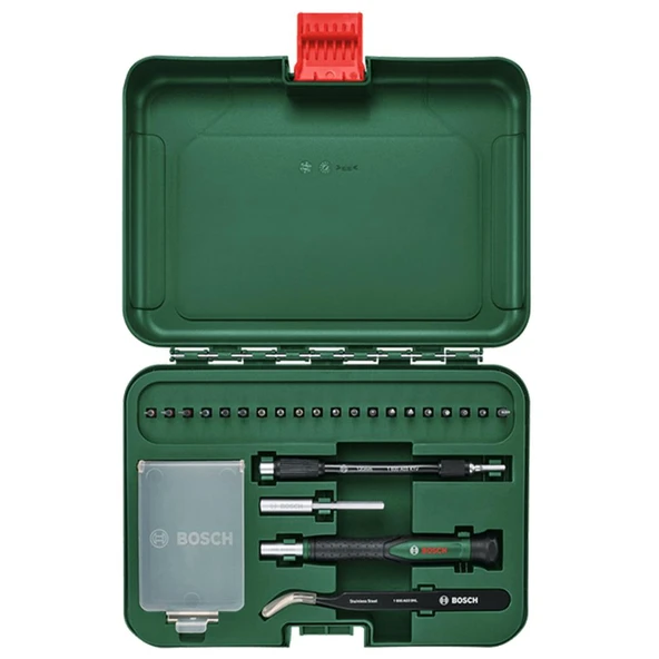 Bosch 1600A039HT Hassas Uçlu Tornavida Seti 24 Parça ürün görseli 1