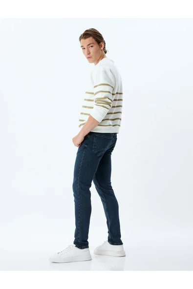 Slim Fit Kot Pantolon - Brad Jean - Resim 2