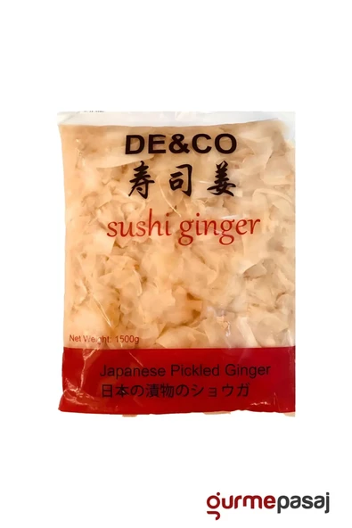 De Co yada De&co De&Co Zencefil Turşusu Sushi Pickled Ginger 1500 G ürün görseli 1