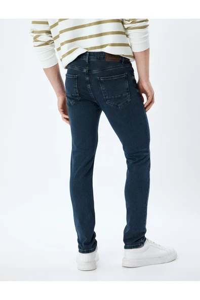 Slim Fit Kot Pantolon - Brad Jean - Resim 4