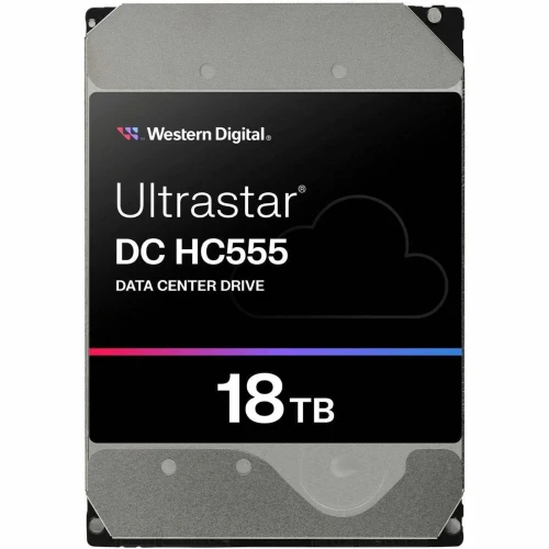 WD ULTRASTAR, WUH722018CLE6L4, 3.5", 18TB, 512Mb, 7200 Rpm, 7/24 Enterprise, DATA CENTER-G?VENL?K-NAS-SERVER, HDD DC HC555 0B48723 T?rkiye Distrib?t?r? Garantili ürün görseli 1