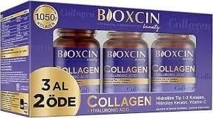 Bioxcin Collagen Hyaluronic Acid Hidrolize Tip 1-3 Kolajen 3 x 30 Tablet - 3 Al 2 Öde ürün görseli 1