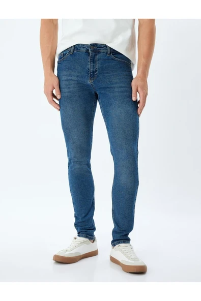Erkek Jean Pantolon 5wam40075ıd Koyu Indigo ürün görseli 1