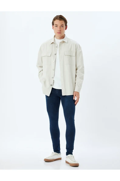 Super Skinny Fit Kot Pantolon - Justin Jean ürün görseli 1