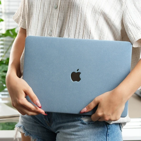 McStorey Macbook Air Kılıf 13 inç Kumaş Goat01 (Eski USB'li Model 2010-2017) A1369 A1466 ile Uyumlu ürün görseli 1