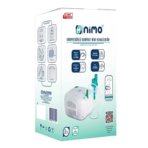 Nimo HNK NBL MN Kompresörlü Mini Nebulizatör 1 Adet ürün görseli 1