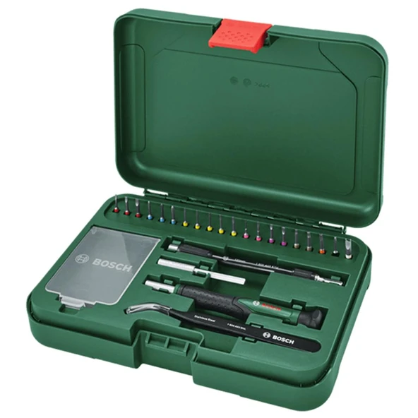 Bosch 1600A039HT Hassas Uçlu Tornavida Seti 24 Parça - Resim 2