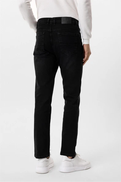 Regular Kalıp Denim Pantolon - Resim 6