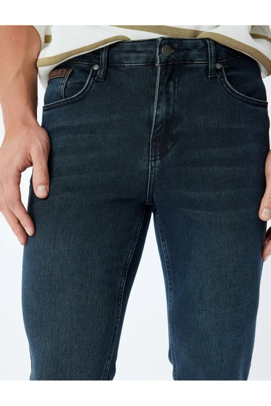 Slim Fit Kot Pantolon - Brad Jean - Resim 5