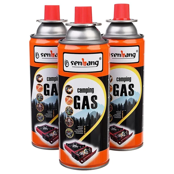 Senbang Kamp Ocak Gazı Valfli Kartuş 227gr - 3 Adet ürün görseli 1