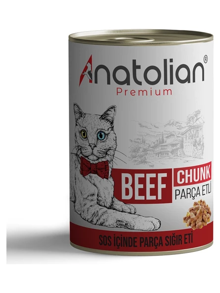 Anatolian Premium 400 gr Yetişkin Konserve Kedi Maması ürün görseli 1