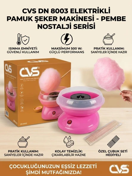 CVS DN 8003 Elektrikli Pamuk Şeker Makinesi ürün görseli 1
