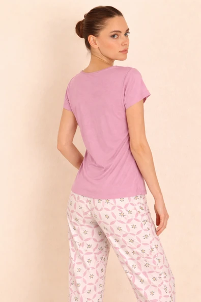 Luxury Viscose Pijama Takım - Resim 2