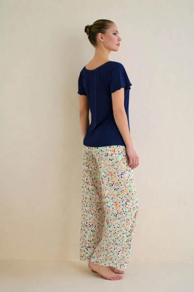 Palozzo Pantolon Oversize Takım - Resim 2