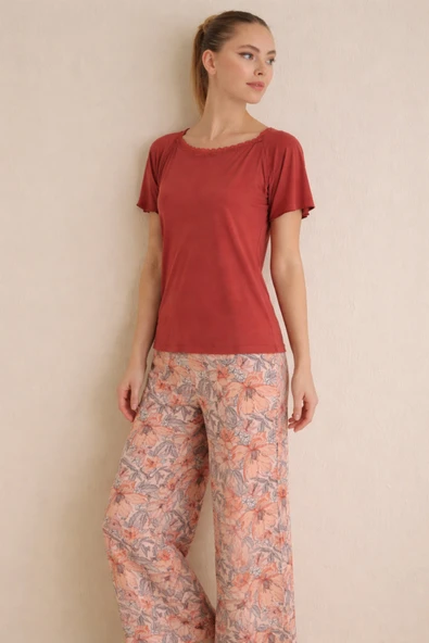 Palozzo Pantolon Oversize Takım - Resim 2
