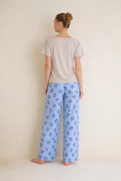 Palozzo Pantolon Oversize Takım - Resim 3