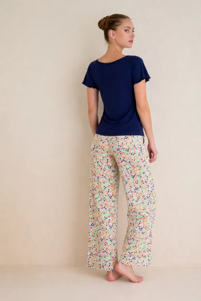 Palozzo Pantolon Oversize Takım - Resim 3