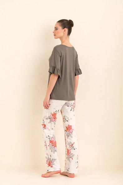 Luxury Viscose Pijama Takım - Resim 2