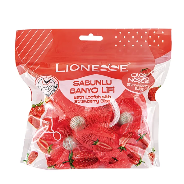 Tarko Lionesse 952 Çilek Sabunlu Banyo Lifi 1 Adet ürün görseli 1