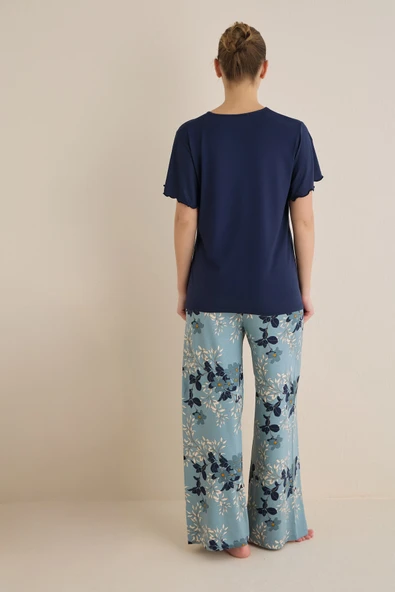 Palozzo Pantolon Oversize Takım - Resim 2