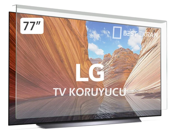 LG OLED77C8LLA Tv Ekran Koruyucu - LG 77" inç OLED TV Ekran Koruyucu ürün görseli 1