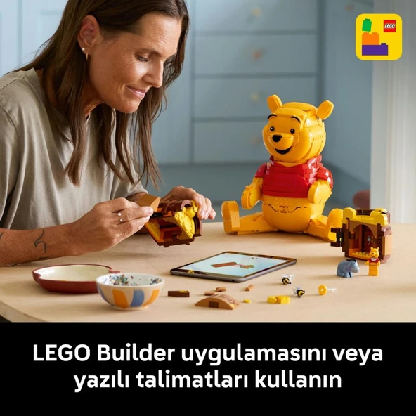 LEGO 43300  Disney Ayı Winnie - Resim 10