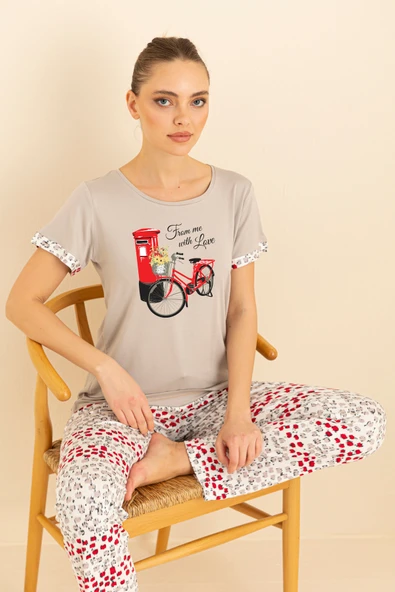 Luxury Viscose Pijama Takım ürün görseli 1