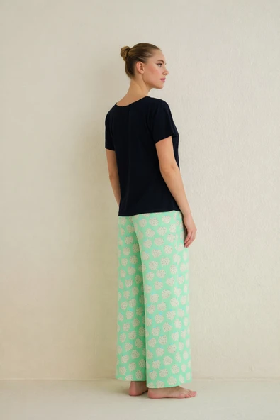 Palozzo Pantolon Oversize Takım - Resim 2