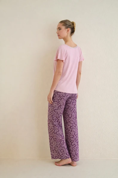 Palozzo Pantolon Oversize Takım - Resim 2