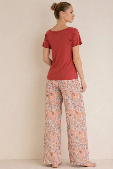 Palozzo Pantolon Oversize Takım - Resim 3