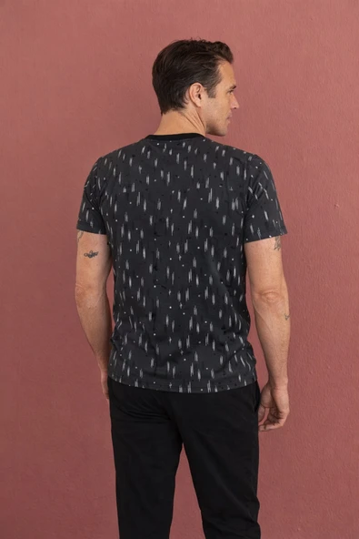 %100 Koton Pijama Takımı Uzun - Resim 3
