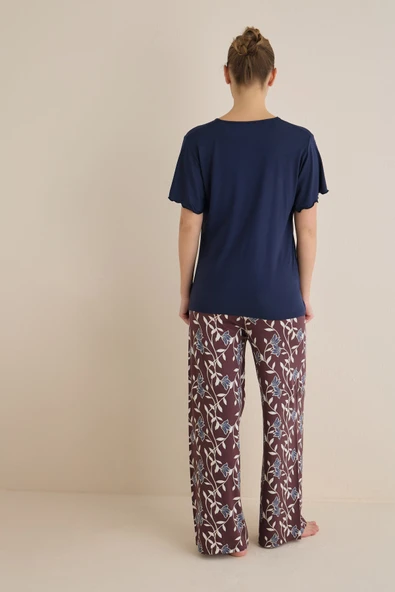Palozzo Pantolon Oversize Takım - Resim 3