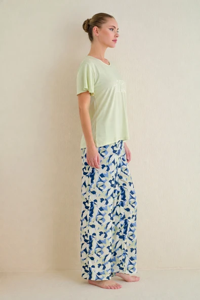 Palozzo Pantolon Oversize Takım - Resim 2