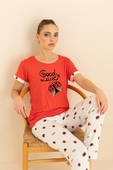 Luxury Viscose Pijama Takım ürün görseli 1