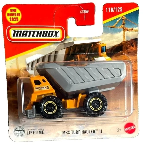 Matchbox Mbx Turf Hauler 2 iş makinesi kamyon ürün görseli 1