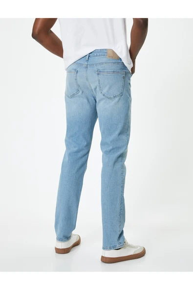 Slim Fit Kot Pantolon - Brad Jean - Resim 4