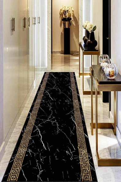 Siyah Gold Kaymaz Özel Ölçü Rulo Yolluk AR312 ürün görseli 1